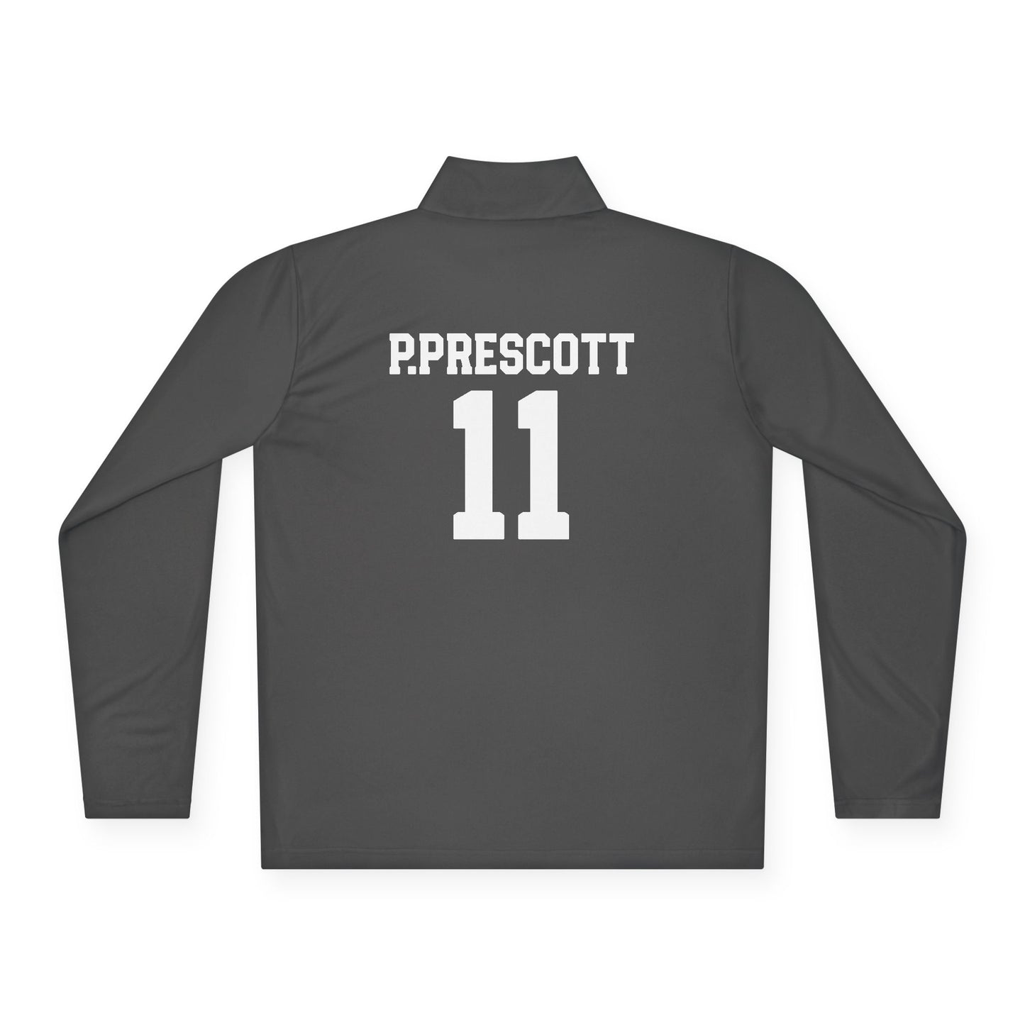 Enforcers Team: P. PRESCOTT (#11) Unisex Quarter-Zip Pullover