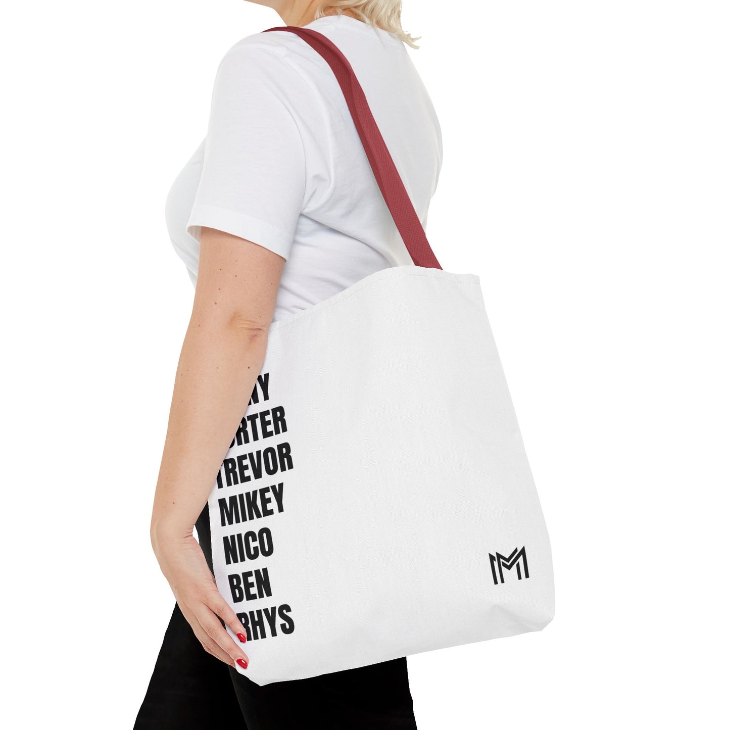 Enforcers Hockey Players First Names Tote Bag