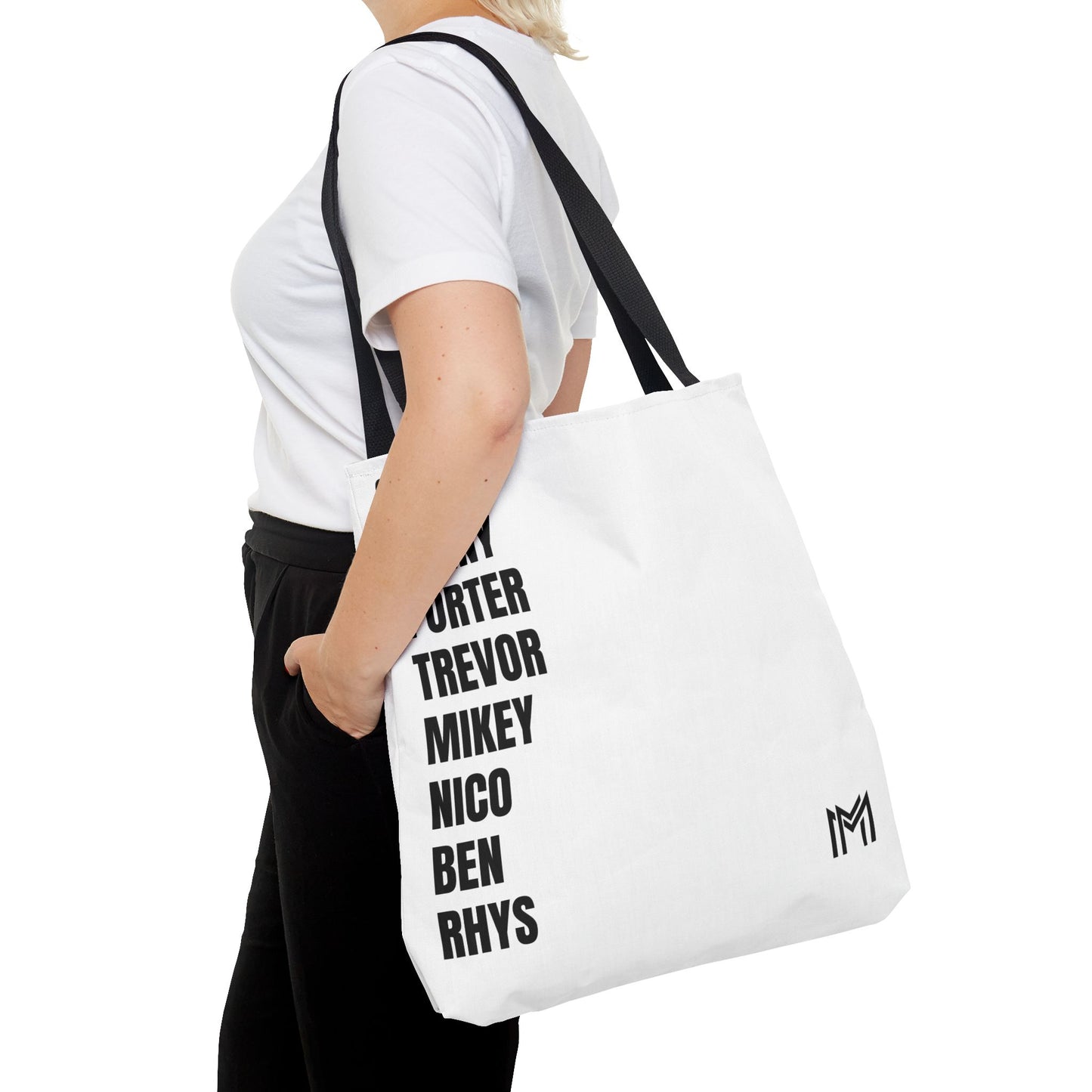 Enforcers Hockey Players First Names Tote Bag