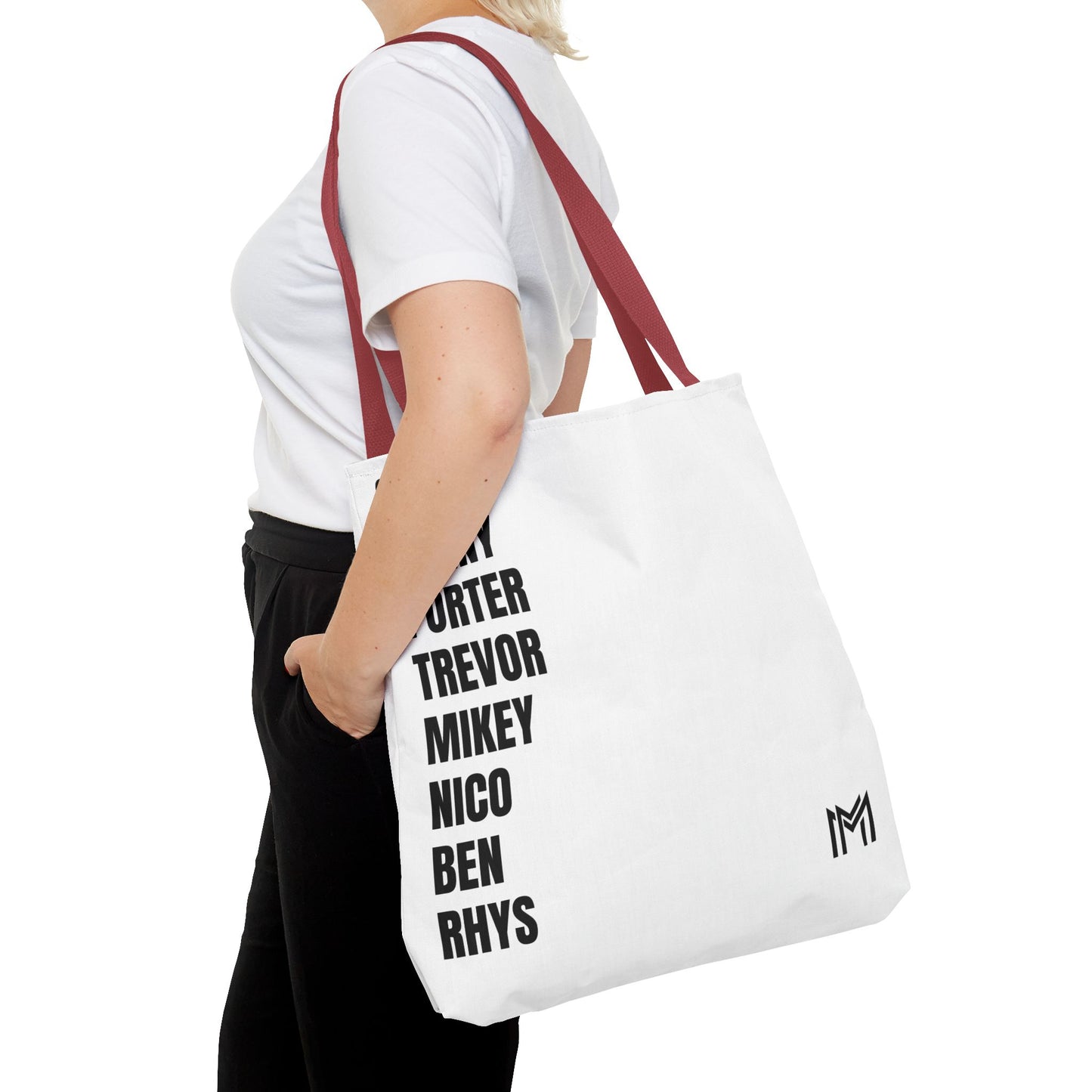 Enforcers Hockey Players First Names Tote Bag
