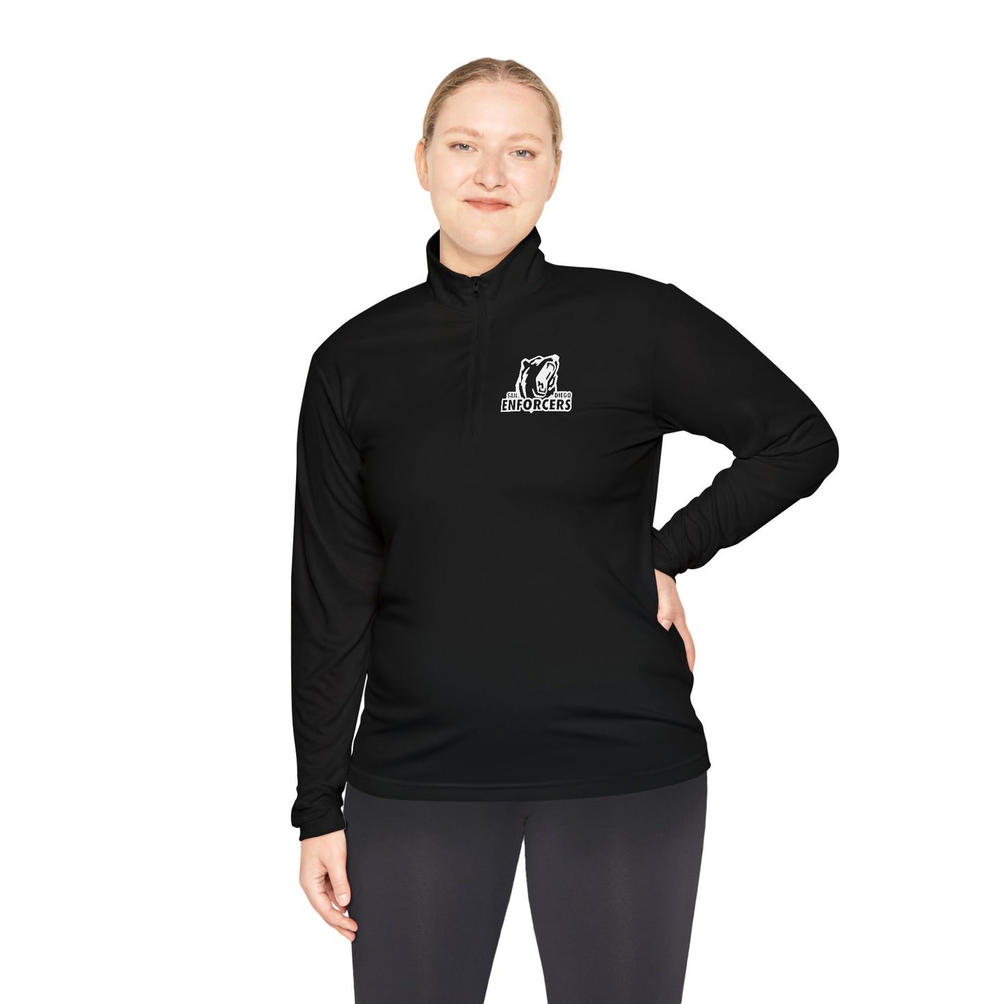 Enforcers Team: P. PRESCOTT (#11) Unisex Quarter-Zip Pullover