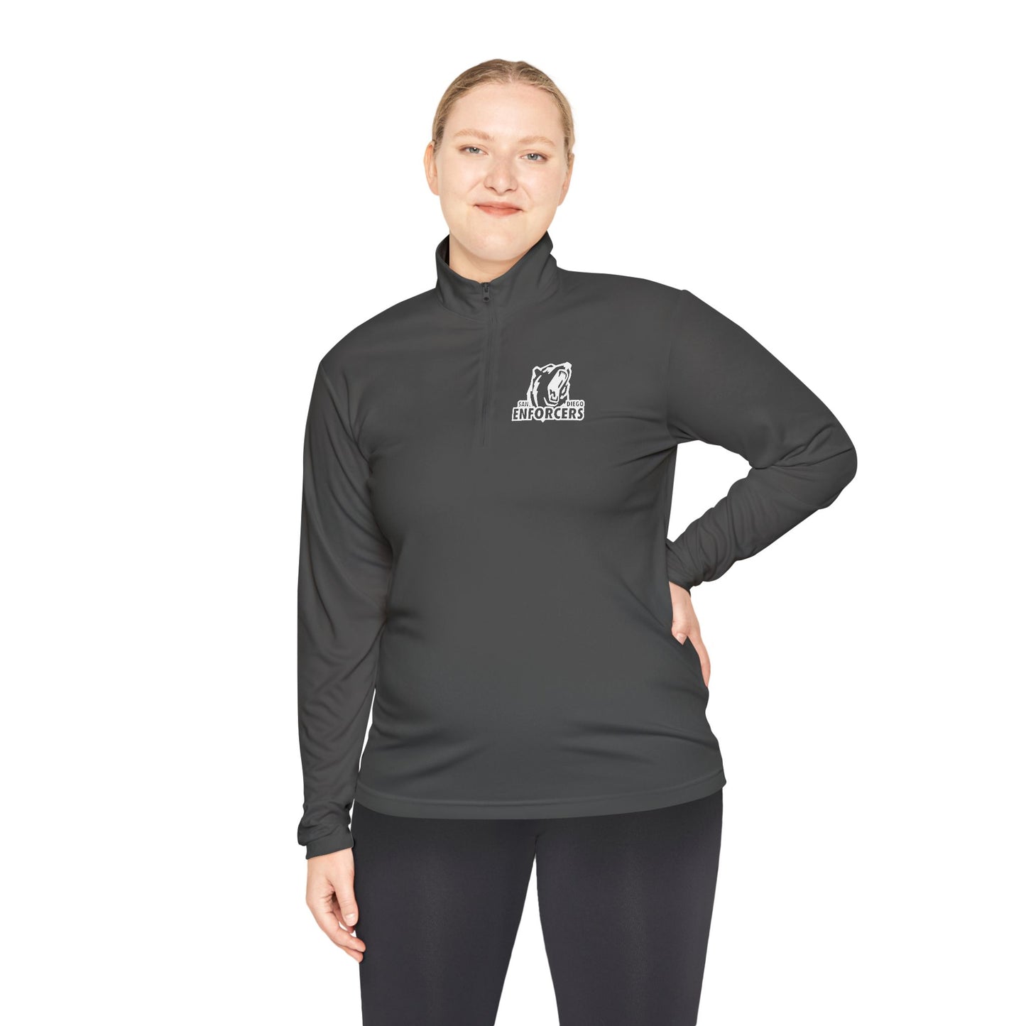 Enforcers Team: P. PRESCOTT (#11) Unisex Quarter-Zip Pullover